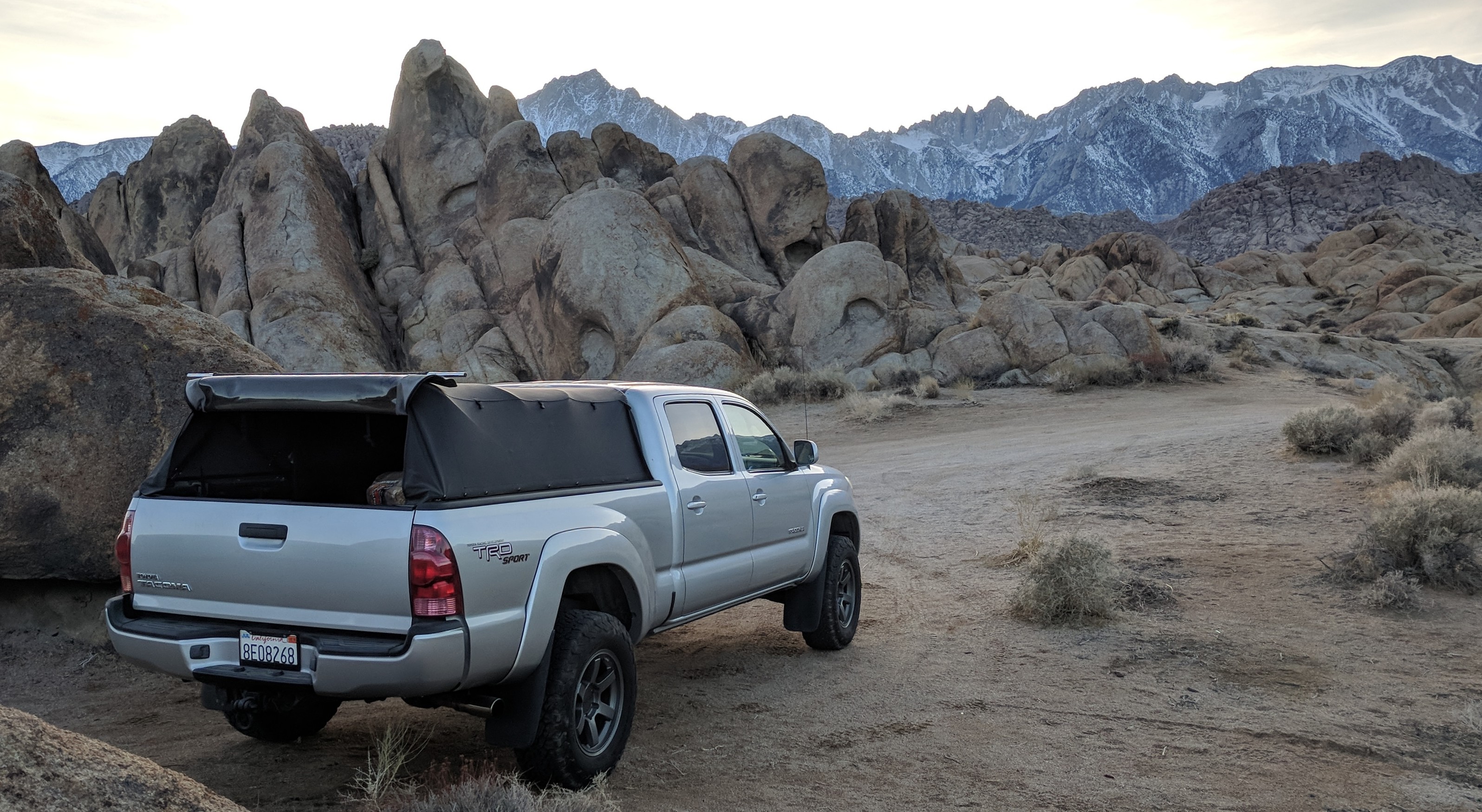 softopper camping toyota tacoma